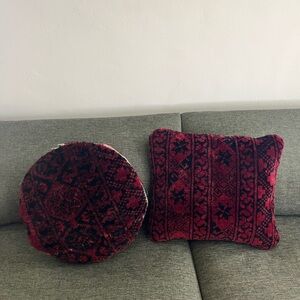 Vintage wool kilim pillowcases